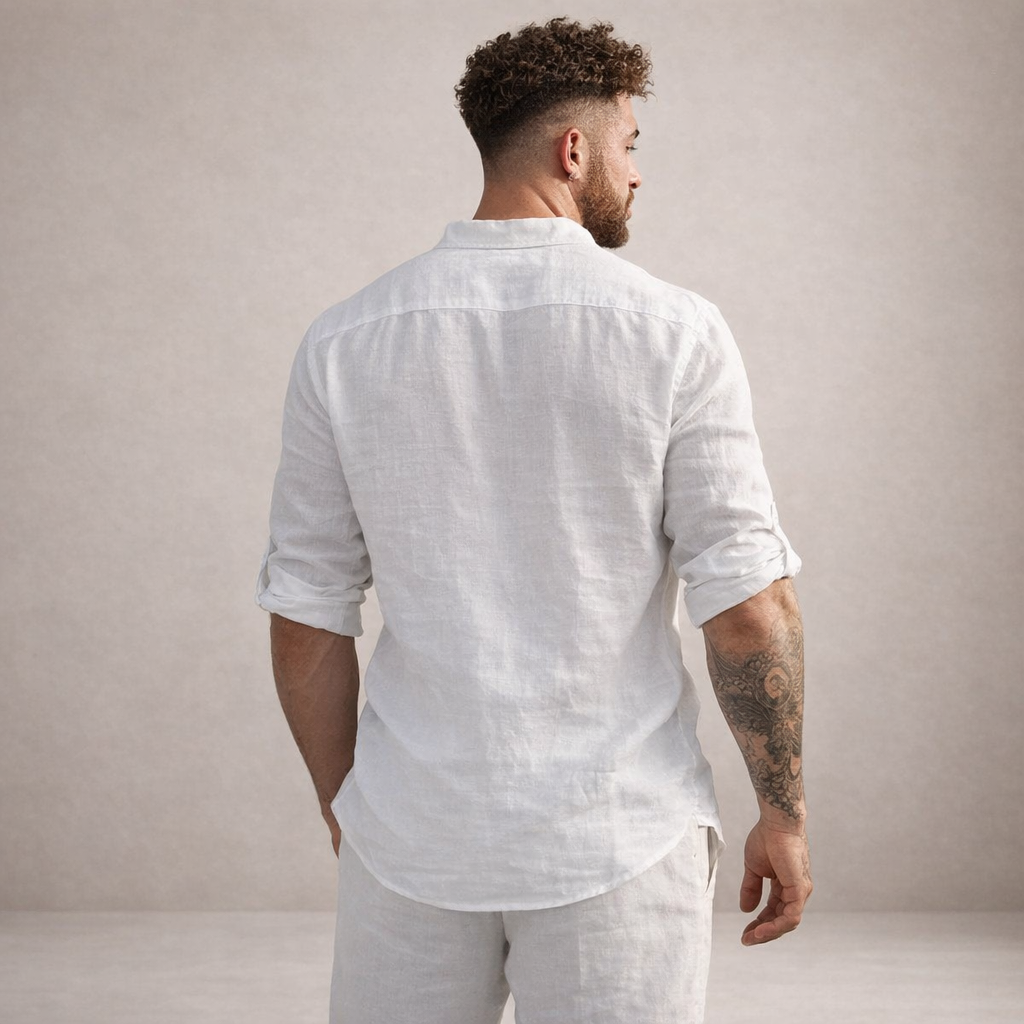WISEMERE™ | Stand Collar Shirt