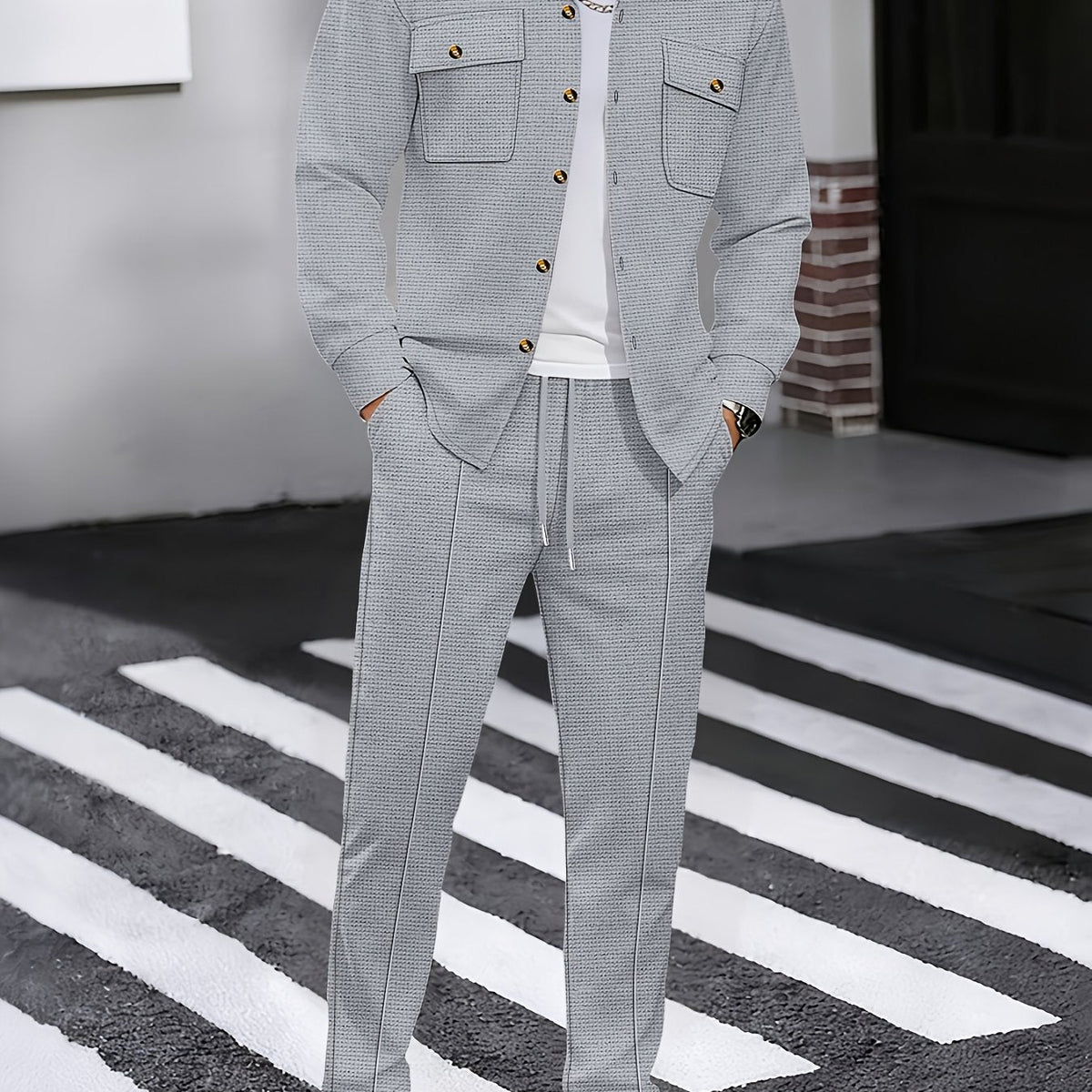WISEMERE™ | Refined Casual Two-Piece Set