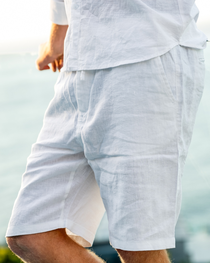 WISEMERE | PREMIUM LINEN SHORTS