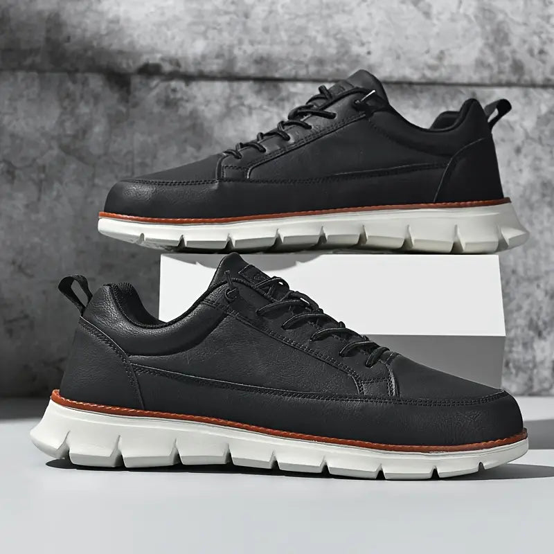 WISEMERE | LEATHER SNEAKERS WITH SUPPORT