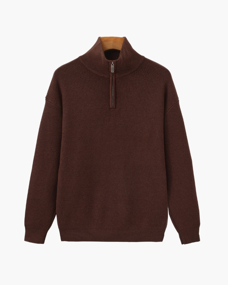 Wisemere | Refined Half-Zip Knit Pullover