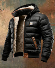 WISEMERE | ELEGANT SHERPA QUILTED JACKET FOR MEN