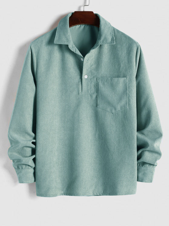 AVANOAH | LONG SLEEVE BUTTON-UP SHIRT FOR MEN