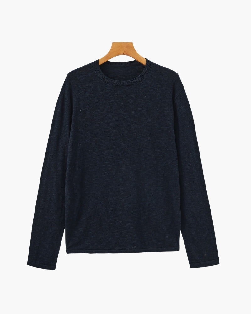 Wisemere | Linen Cotton Essential Crewneck