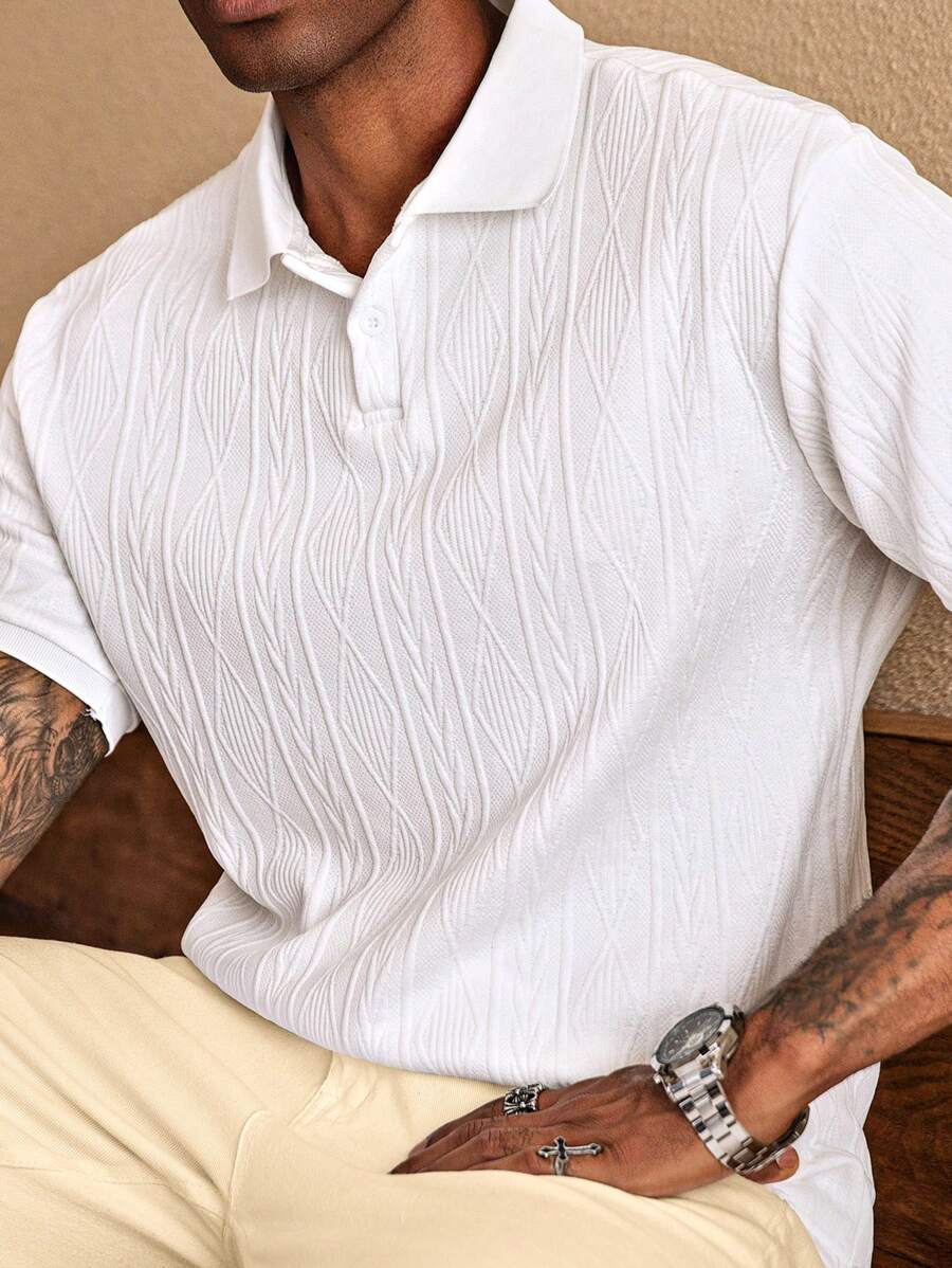 WISEMERE | CASUAL SUMMER POLO WITH BUTTONS