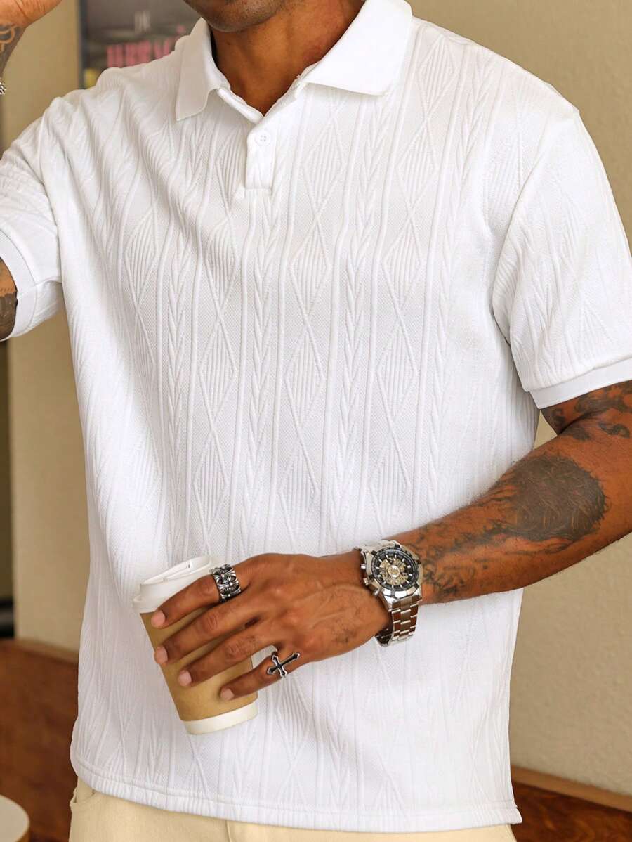 WISEMERE | CASUAL SUMMER POLO WITH BUTTONS