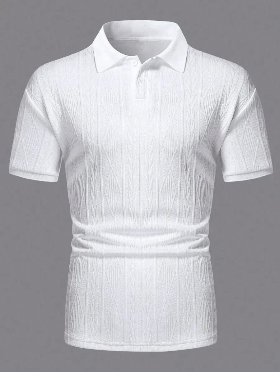 WISEMERE | CASUAL SUMMER POLO WITH BUTTONS