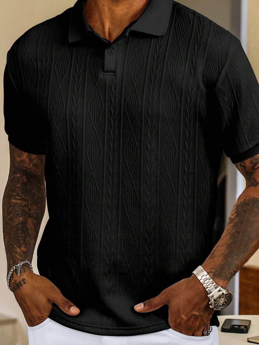 WISEMERE | CASUAL SUMMER POLO WITH BUTTONS