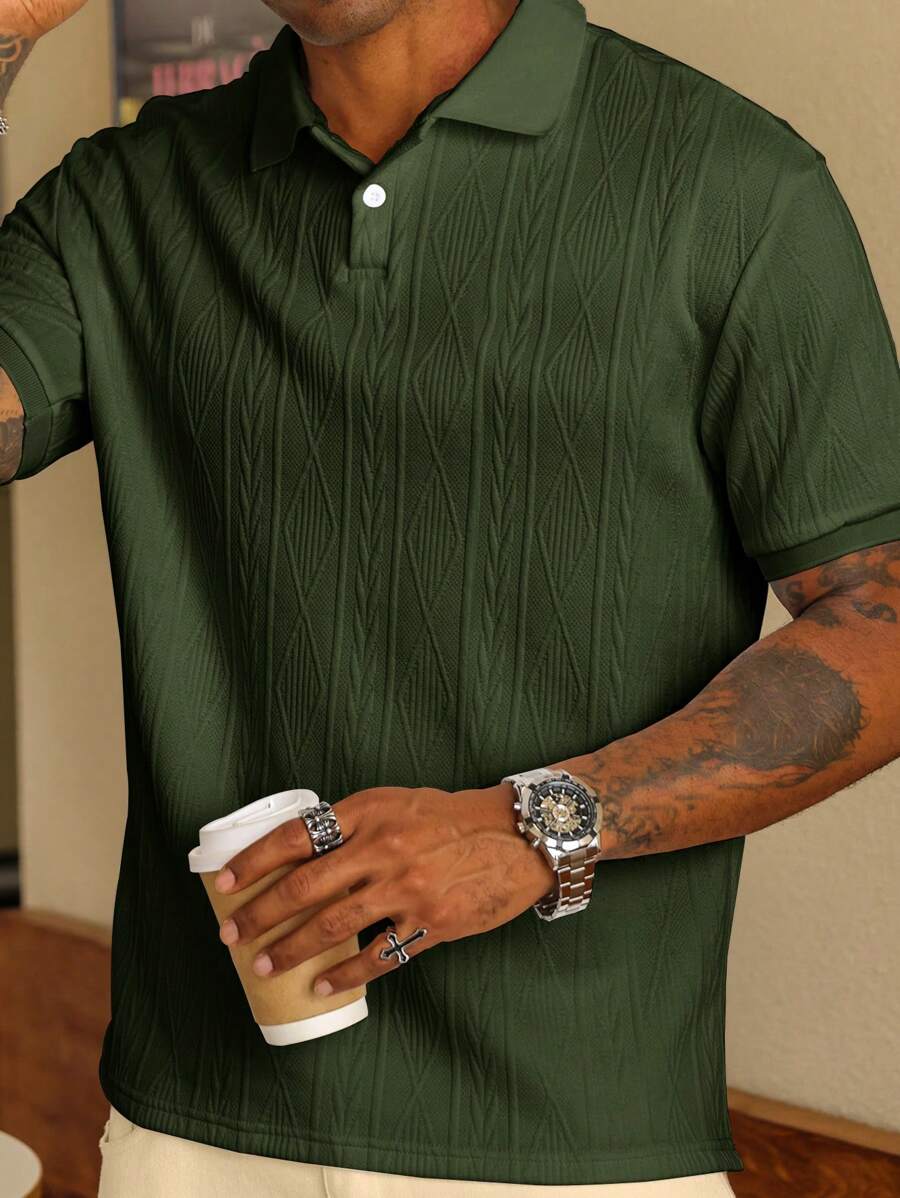 WISEMERE | CASUAL SUMMER POLO WITH BUTTONS