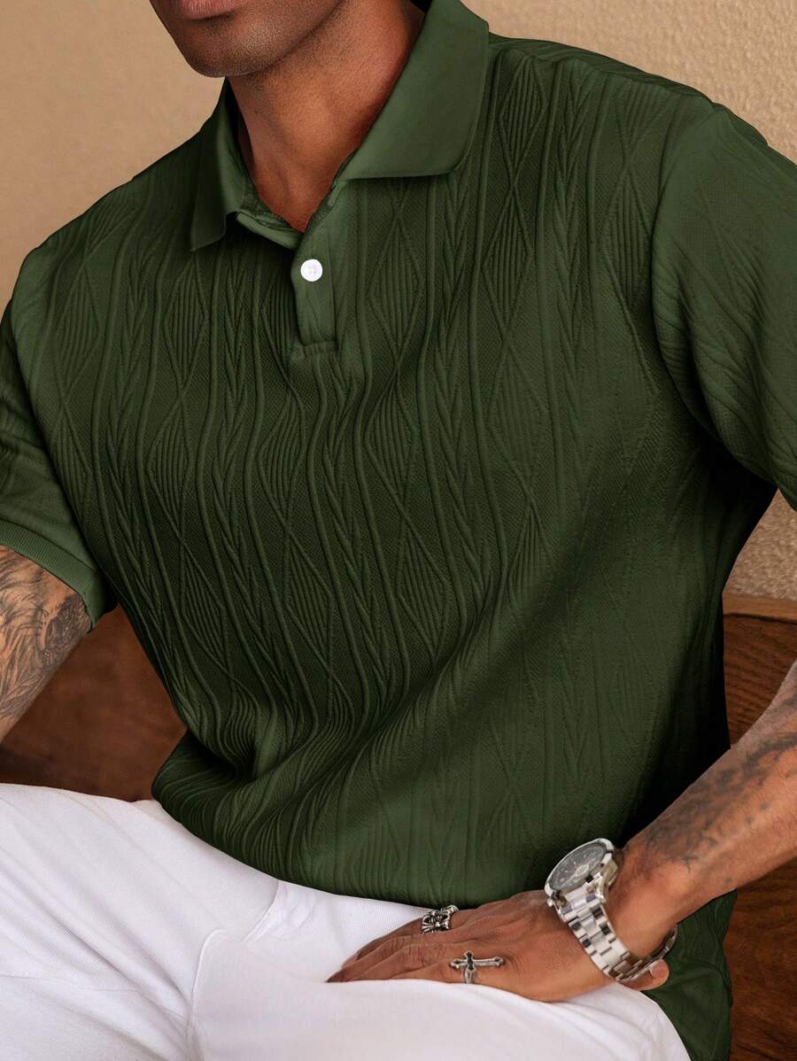 WISEMERE | CASUAL SUMMER POLO WITH BUTTONS