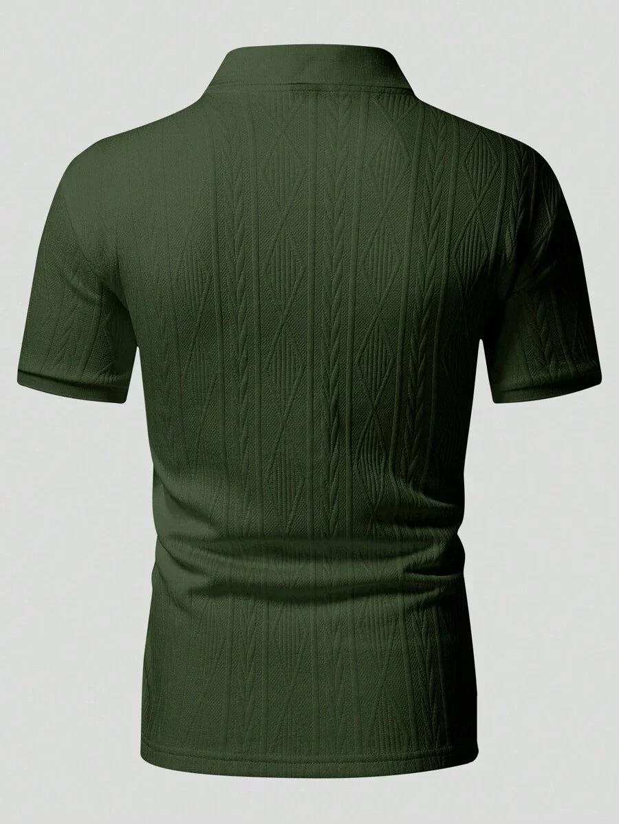 WISEMERE | CASUAL SUMMER POLO WITH BUTTONS