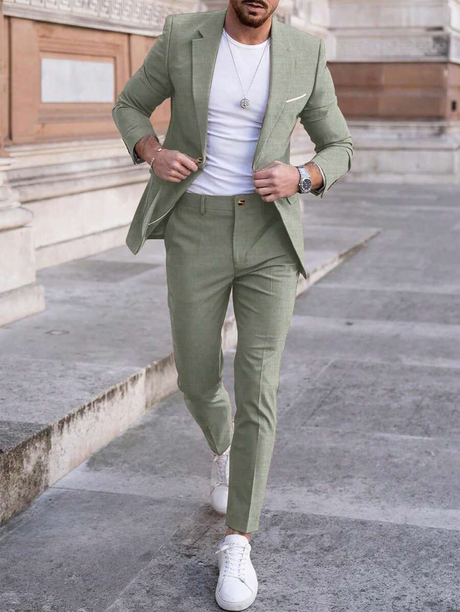 WISEMERE™ | Men's Slim Two-Piece Casual Suit