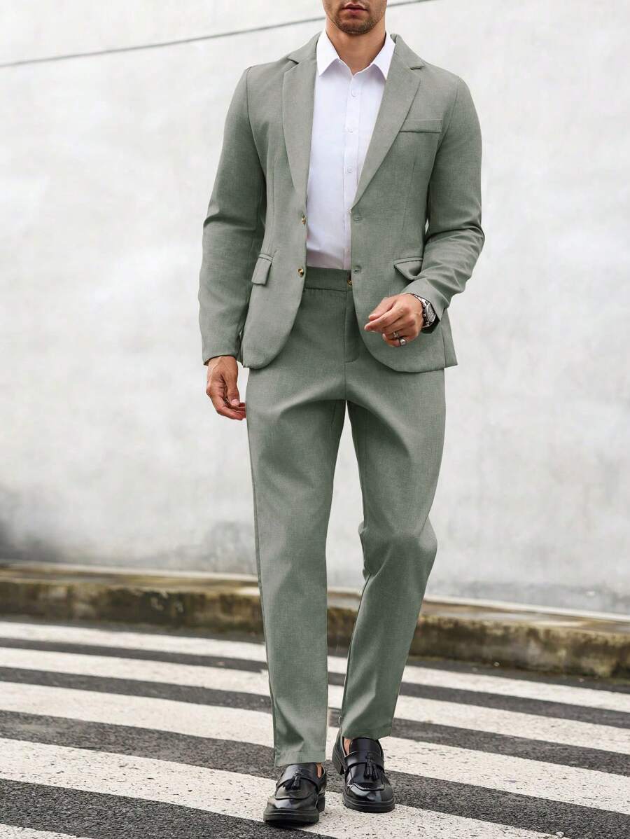 WISEMERE™ | Men's Slim Two-Piece Casual Suit