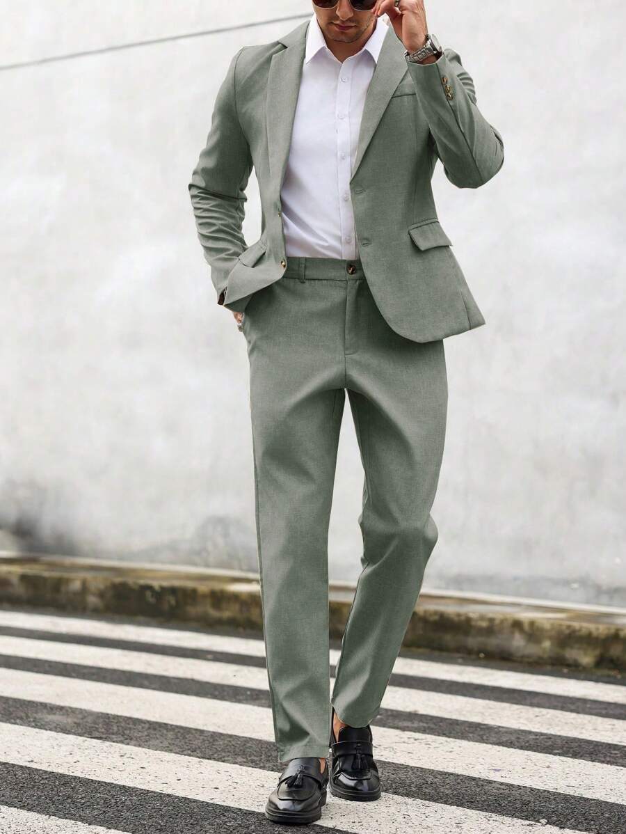 WISEMERE™ | Men's Slim Two-Piece Casual Suit