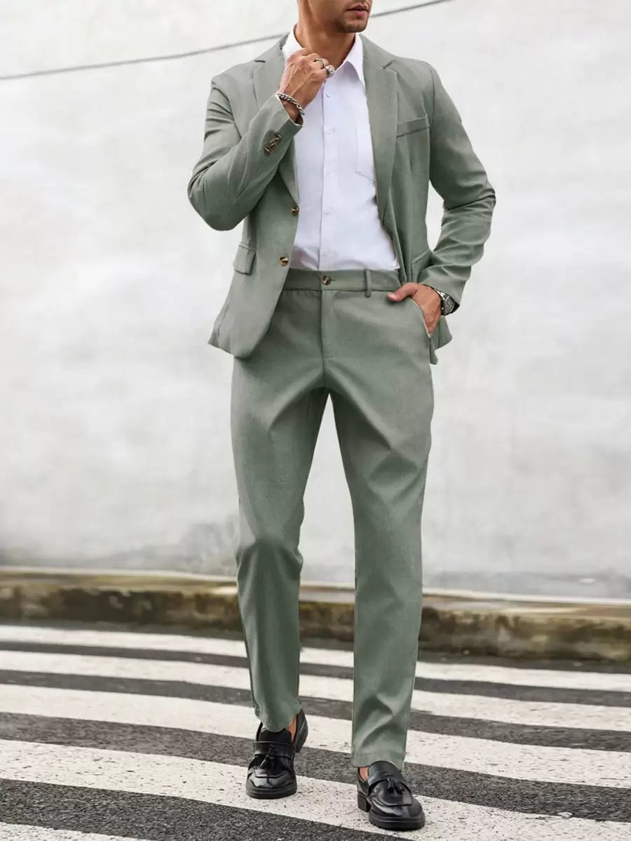 WISEMERE™ | Men's Slim Two-Piece Casual Suit