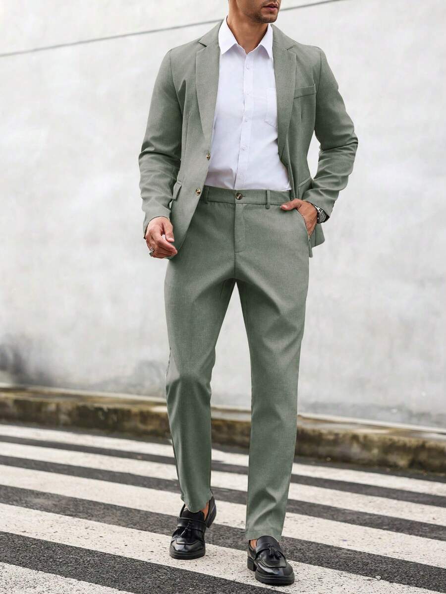 WISEMERE™ | Men's Slim Two-Piece Casual Suit