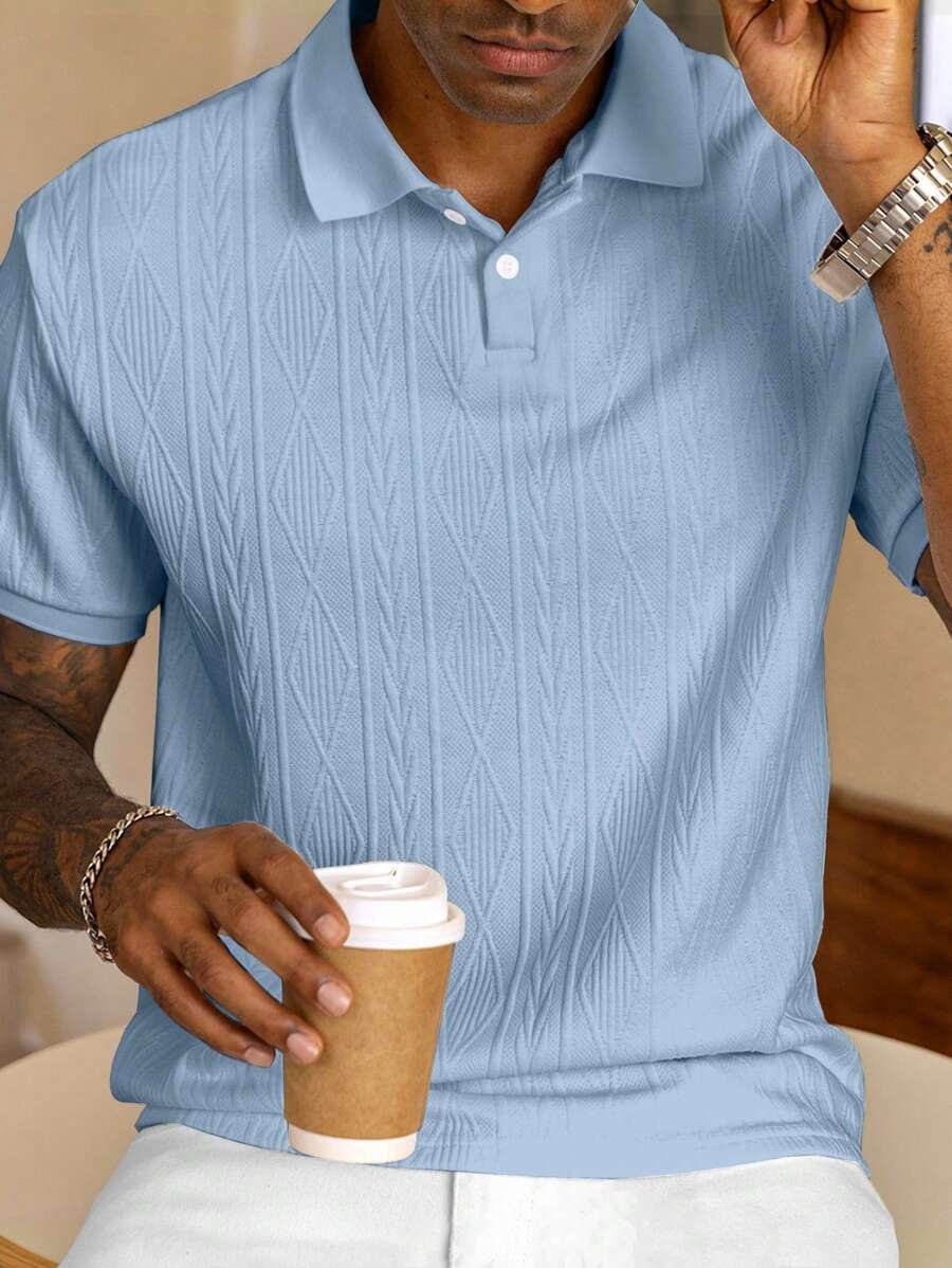 WISEMERE | CASUAL SUMMER POLO WITH BUTTONS