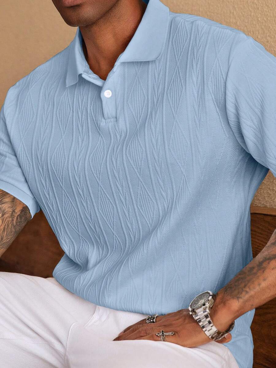 WISEMERE | CASUAL SUMMER POLO WITH BUTTONS