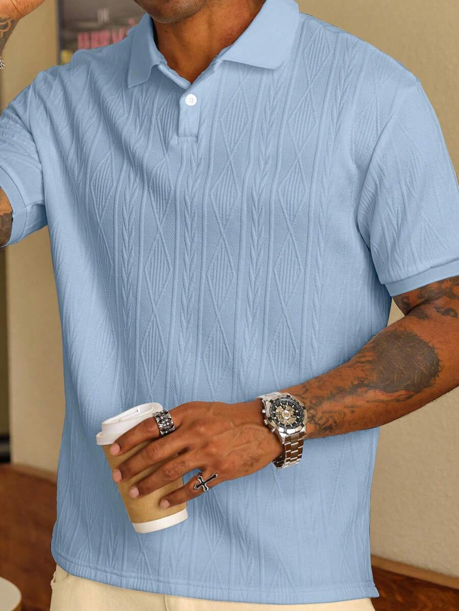 WISEMERE | CASUAL SUMMER POLO WITH BUTTONS