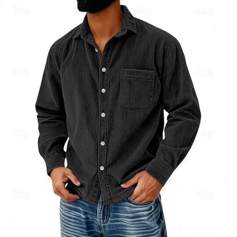 AVANOAH | CORDUROY BUTTONED SHIRT FOR MEN