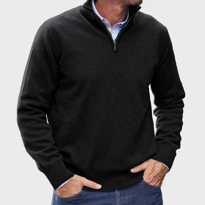 WISEMERE | ZIP PULLOVER FOR MEN