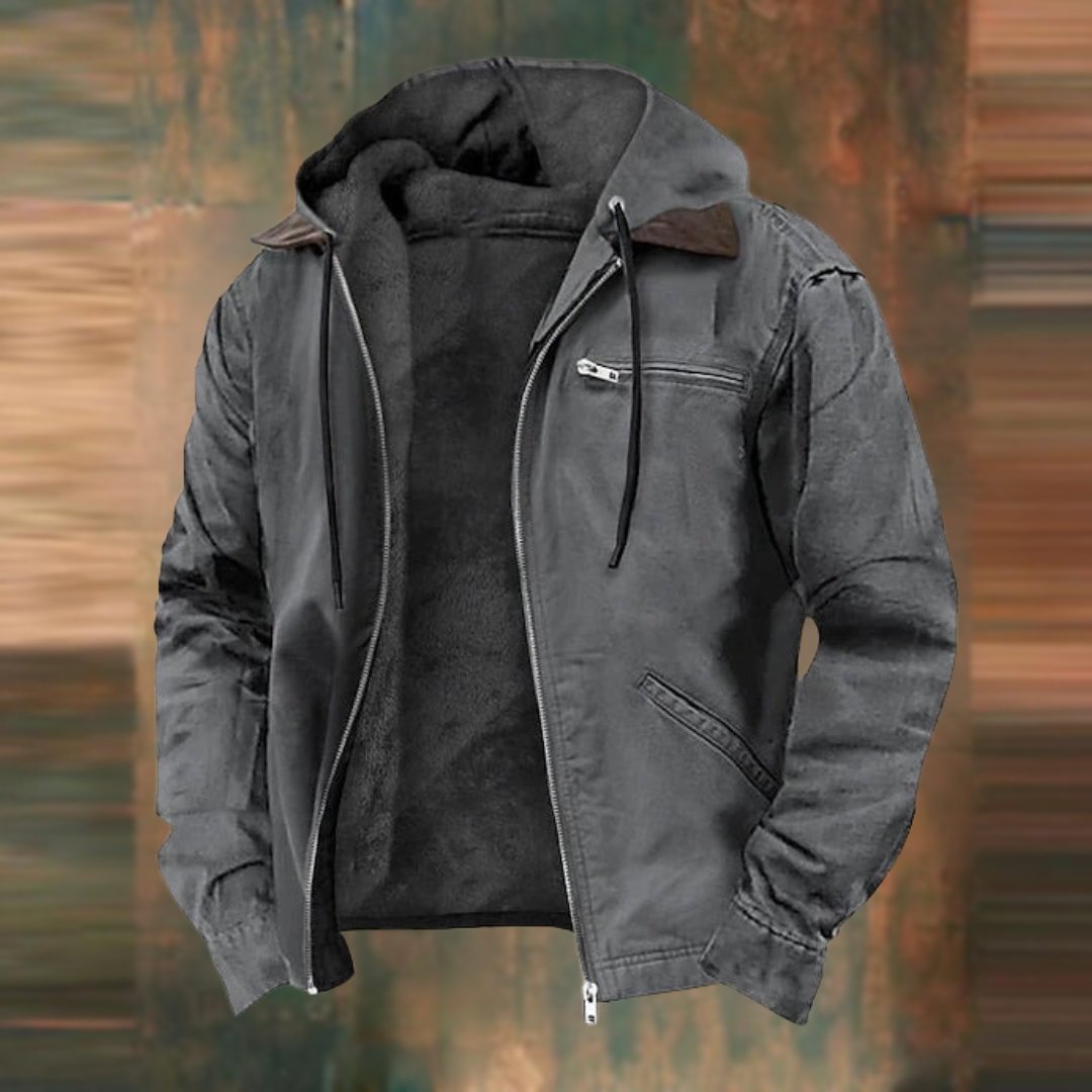 WISEMERE™ | Lined Hoodie Jacket