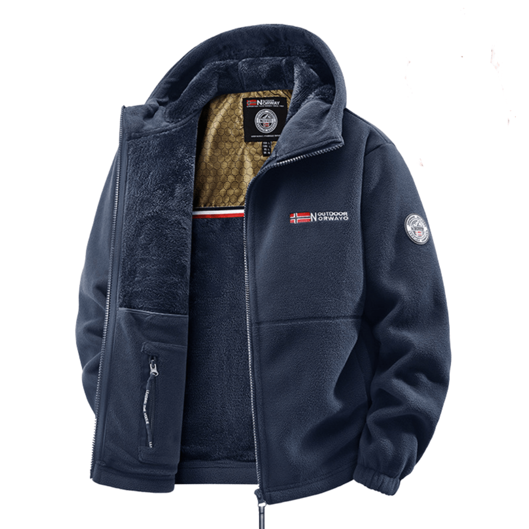 WISEMERE | INSULATED FLEECE BOMBER JACKET FOR MEN
