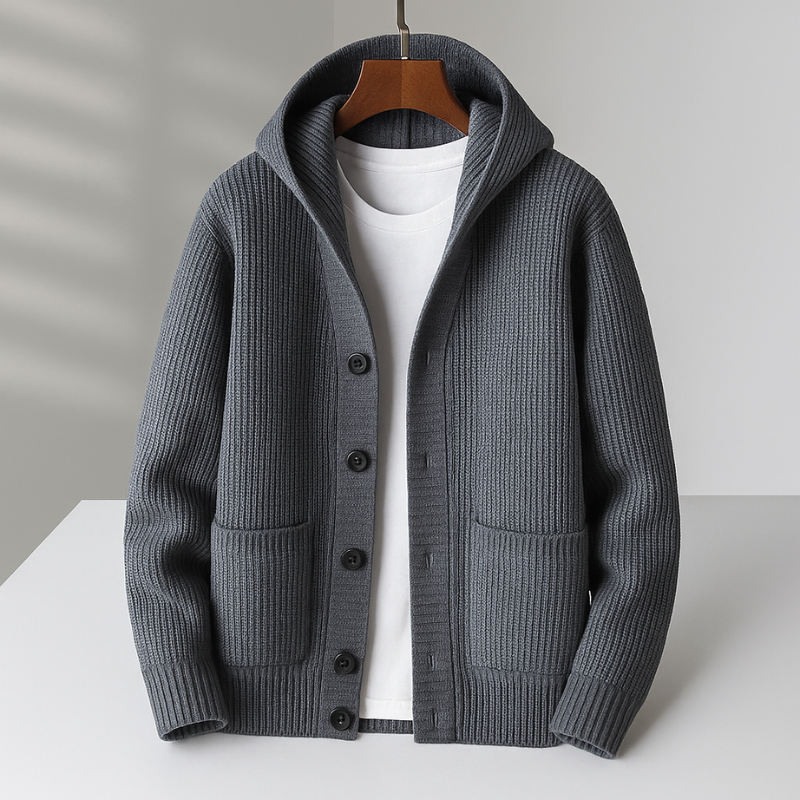 WISEMERE | MEN'S WOOL CARDIGAN