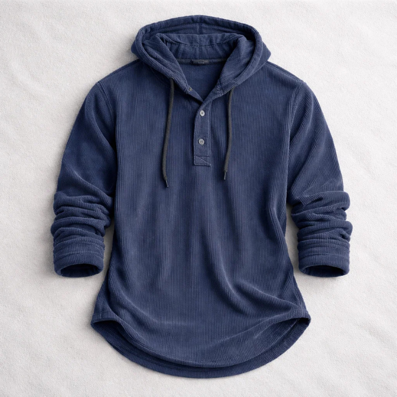 WISEMERE | CORDUROY HOODIE FOR MEN
