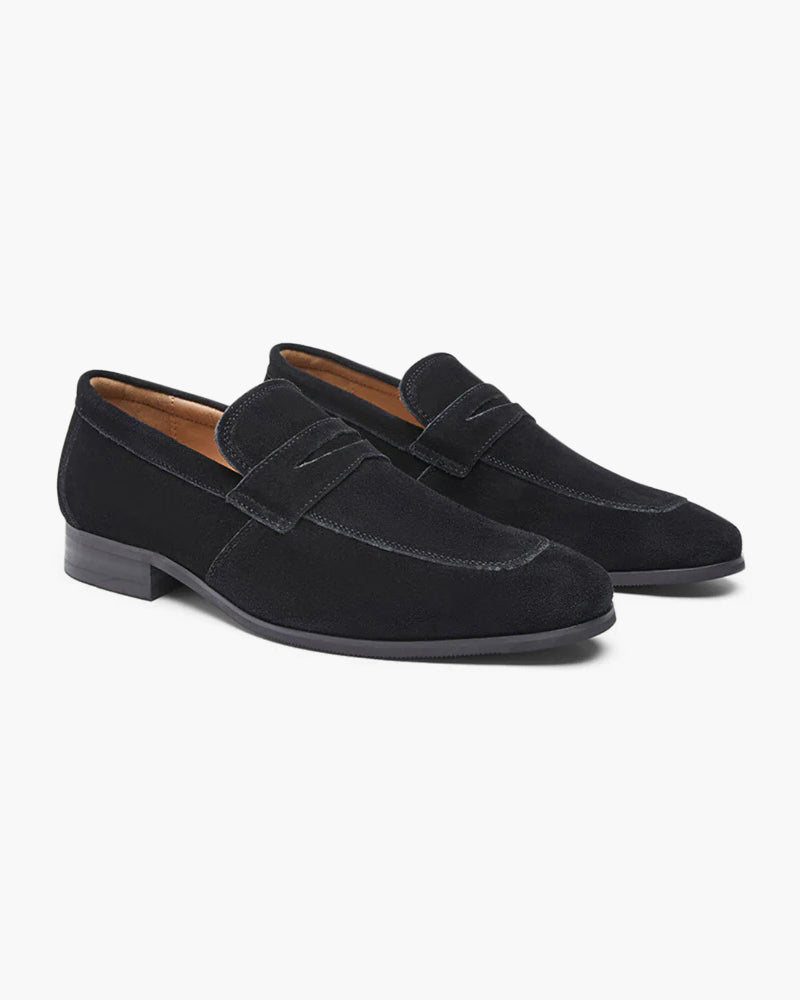 Wisemere | Suede Penny Loafers
