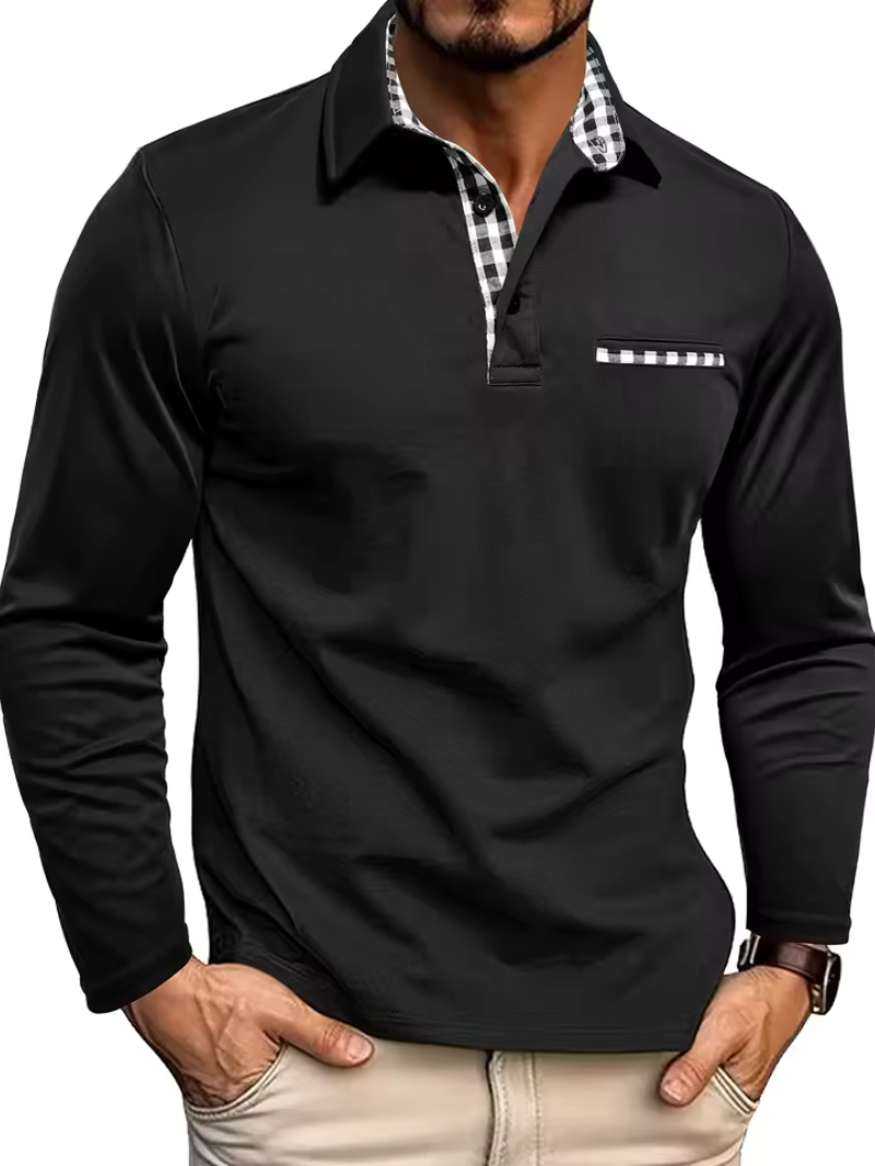 WISEMERE™ | Plaid Polo