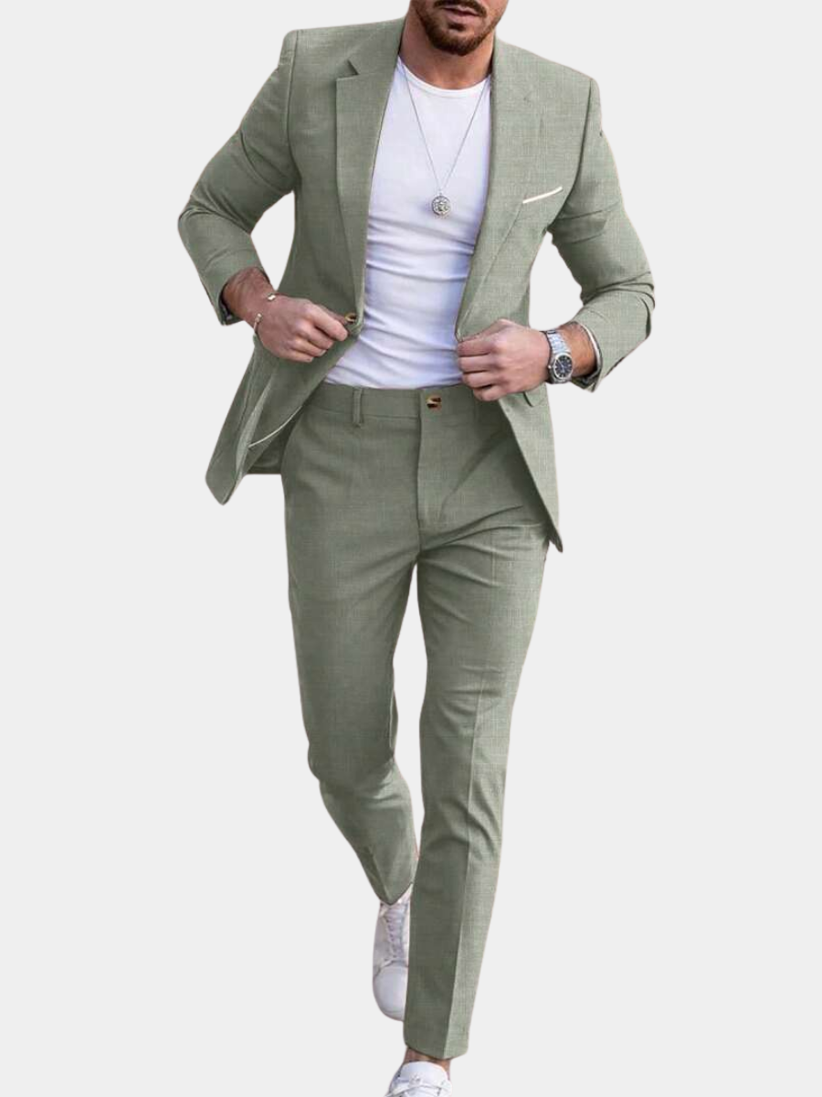WISEMERE™ | Men's Slim Two-Piece Casual Suit