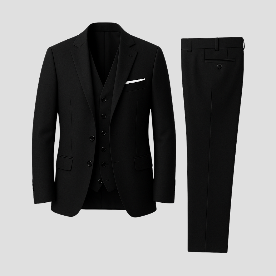 WISEMERE™ | Men's Waistcoat & Blazer Suit