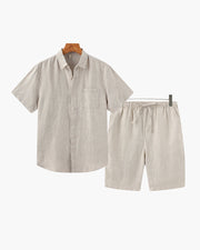 WISEMERE | LINEN COMBO (SHORTS)