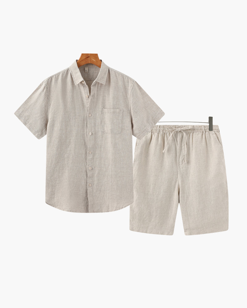 WISEMERE | LINEN COMBO (SHORTS)