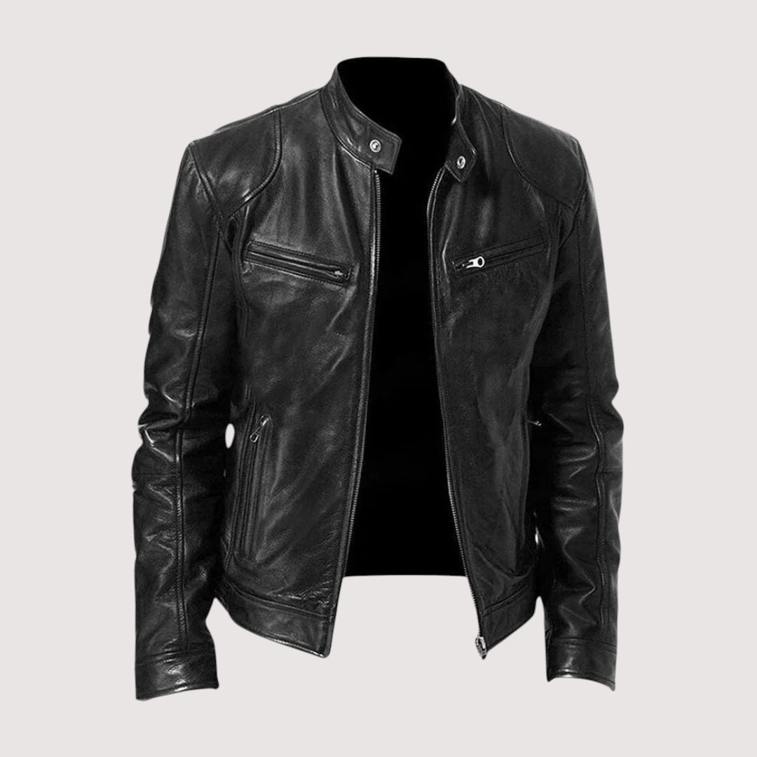 WISEMERE | ELEGANT LEATHER JACKET FOR MEN