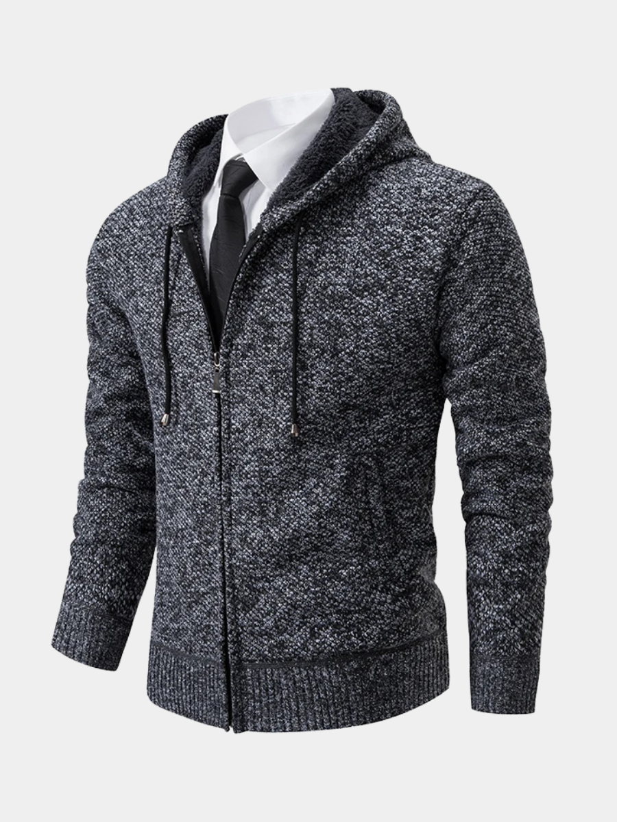 WISEMERE | FLEECE ZIP CARDIGAN