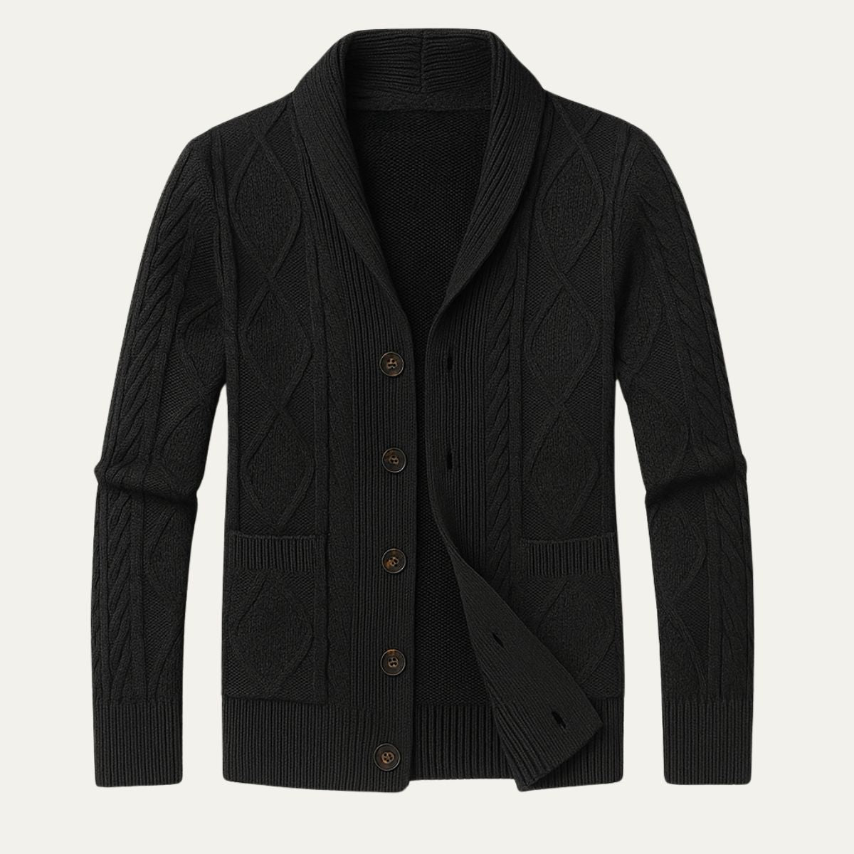 WISEMERE™ | Button-Front Cardigan