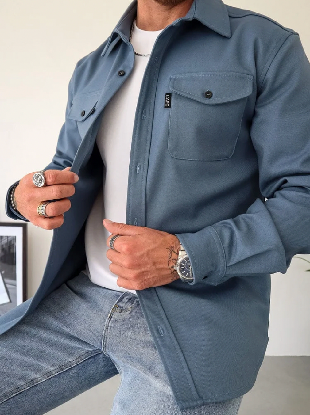 WISEMERE™ | Shirt Jacket
