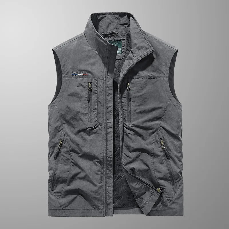 WISEMERE™ | Men's Nylon Zip Vest