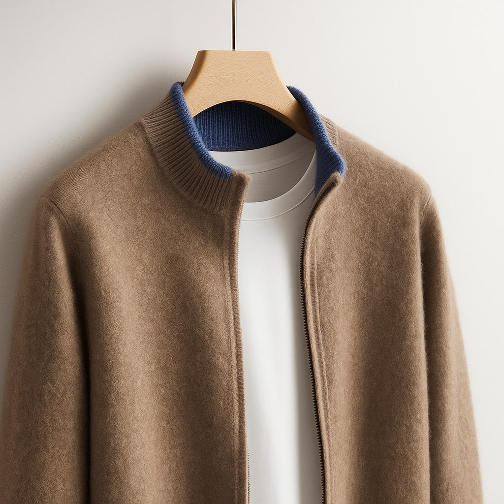 WISEMERE | MEN'S ZIP SWEATER