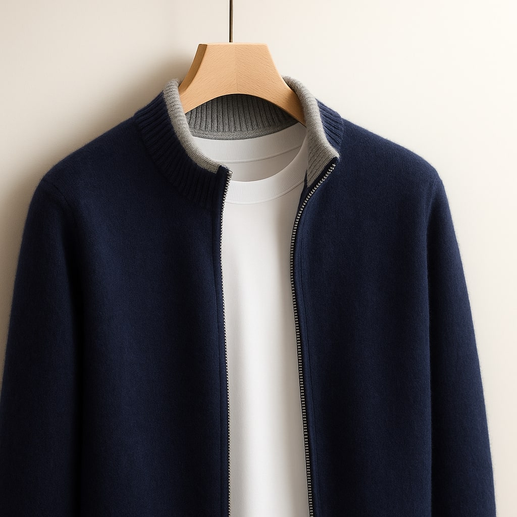 WISEMERE | MEN'S ZIP SWEATER