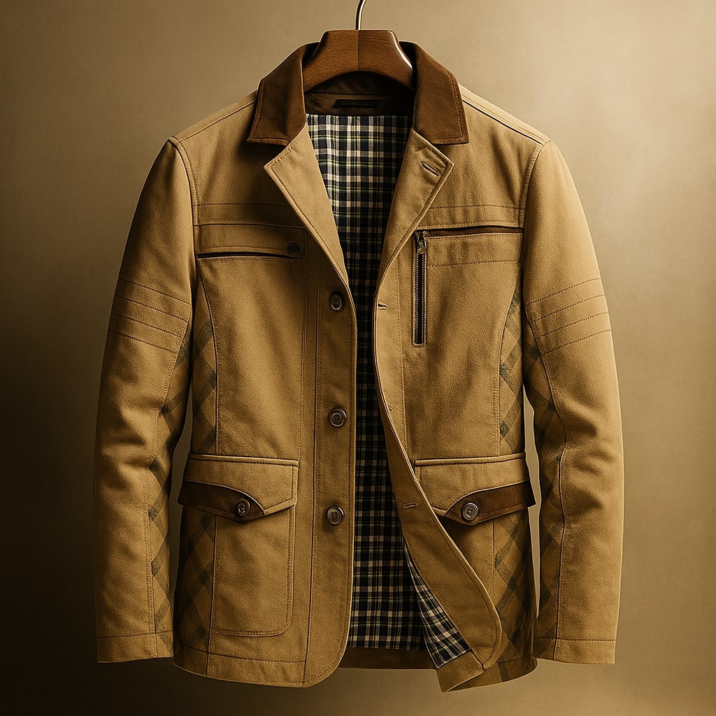 WISEMERE | TWILL FIELD JACKET FOR MEN