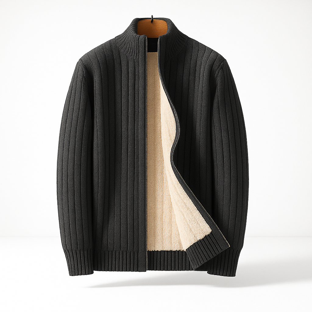 WISEMERE | ELEGANT AND FASHIONABLE CARDIGAN WITH ZIP FOR MEN