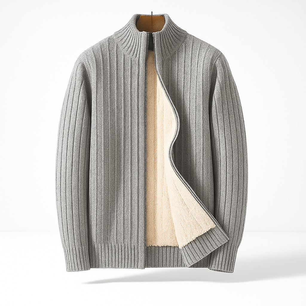WISEMERE | ELEGANT AND FASHIONABLE CARDIGAN WITH ZIP FOR MEN