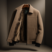 WISEMERE | TEXTURED ZIP-UP JACKET FOR MEN