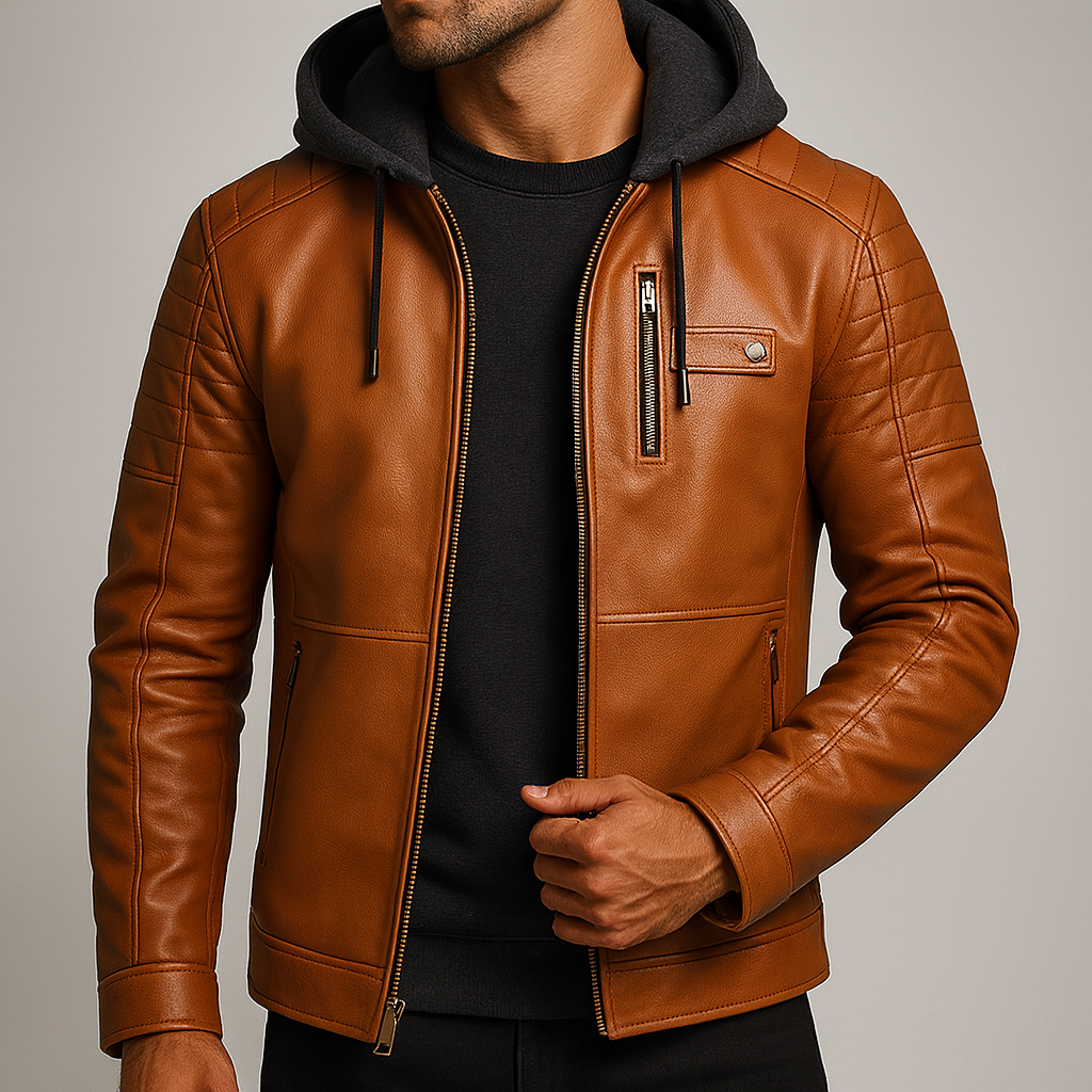 WISEMERE | ELEGANT AND REFINED HOODED JACKET FOR MEN