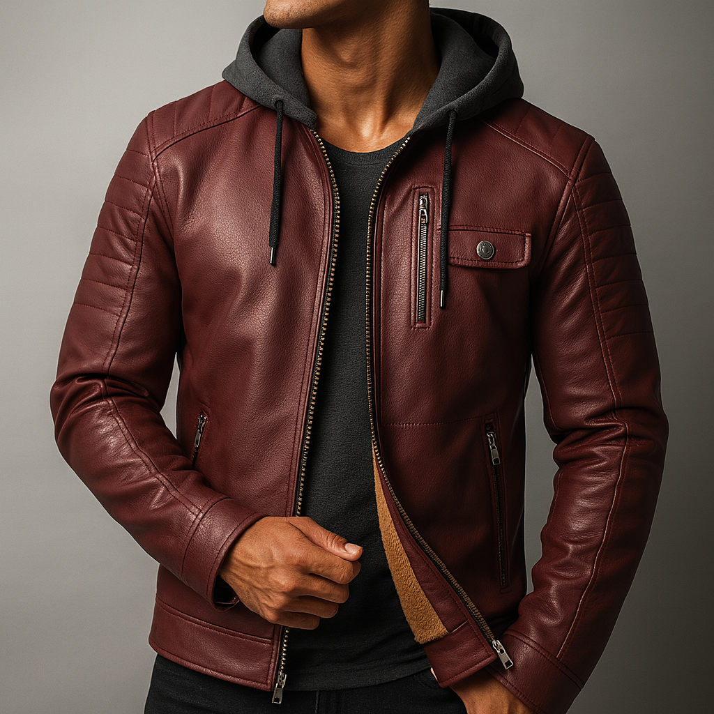 WISEMERE | ELEGANT AND REFINED HOODED JACKET FOR MEN
