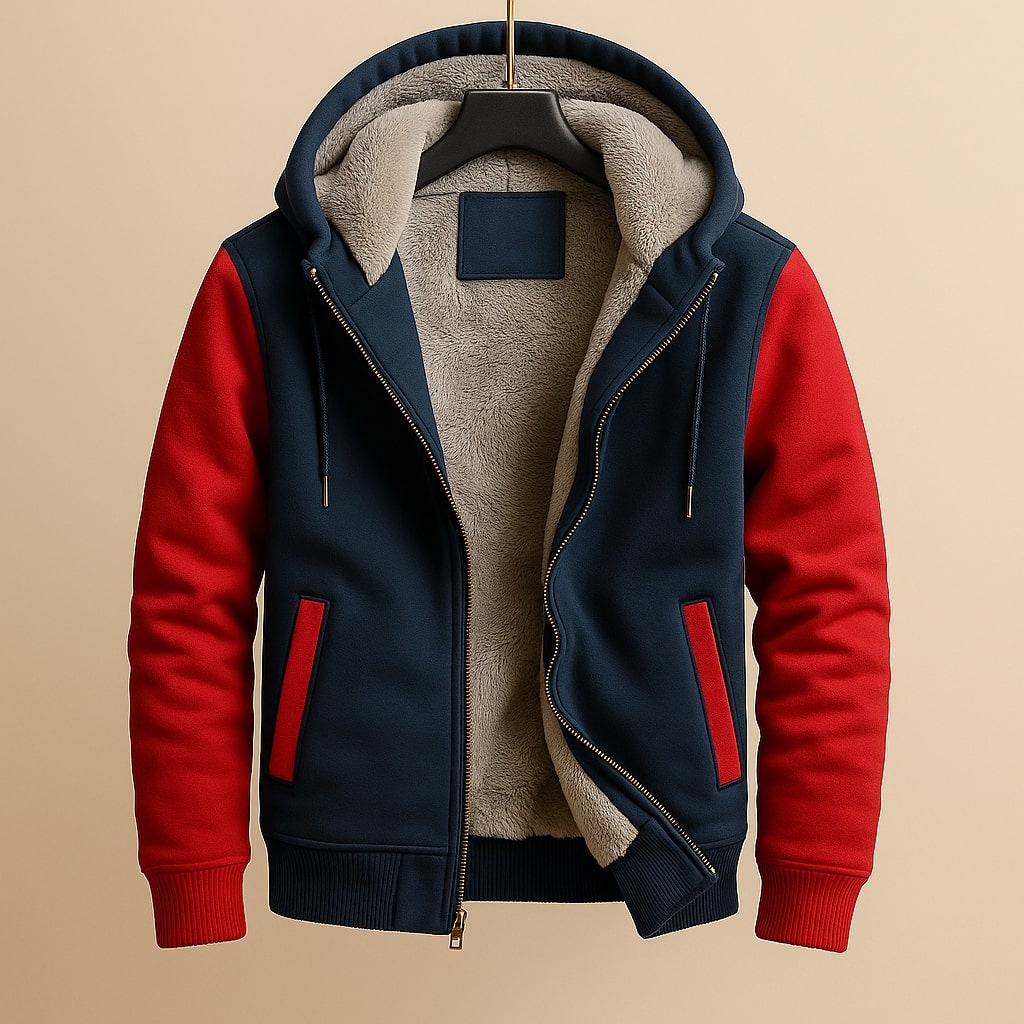 WISEMERE | DOUBLE-LAYERED HOODED JACKET FOR MEN