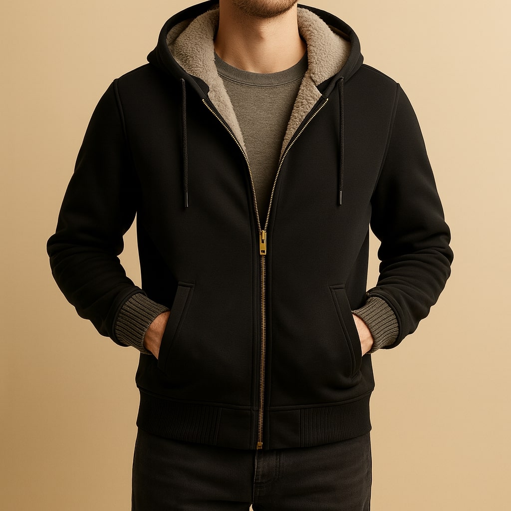 WISEMERE | DOUBLE-LAYERED HOODED JACKET FOR MEN